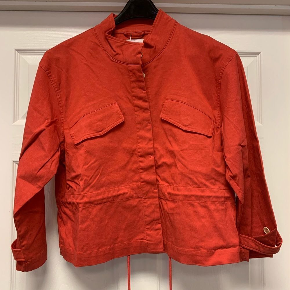 Comune Nori Orange Canvas Jacket sz M NWT